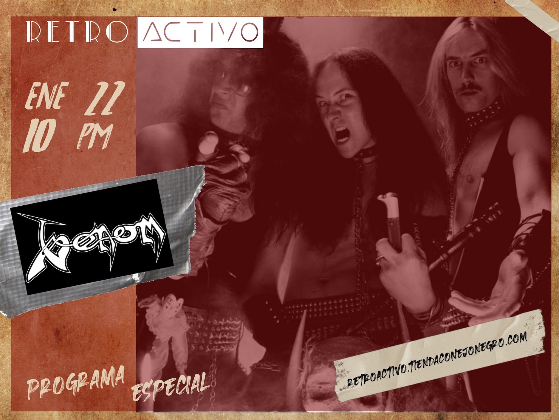 Cover Image for Venom – Black Metal