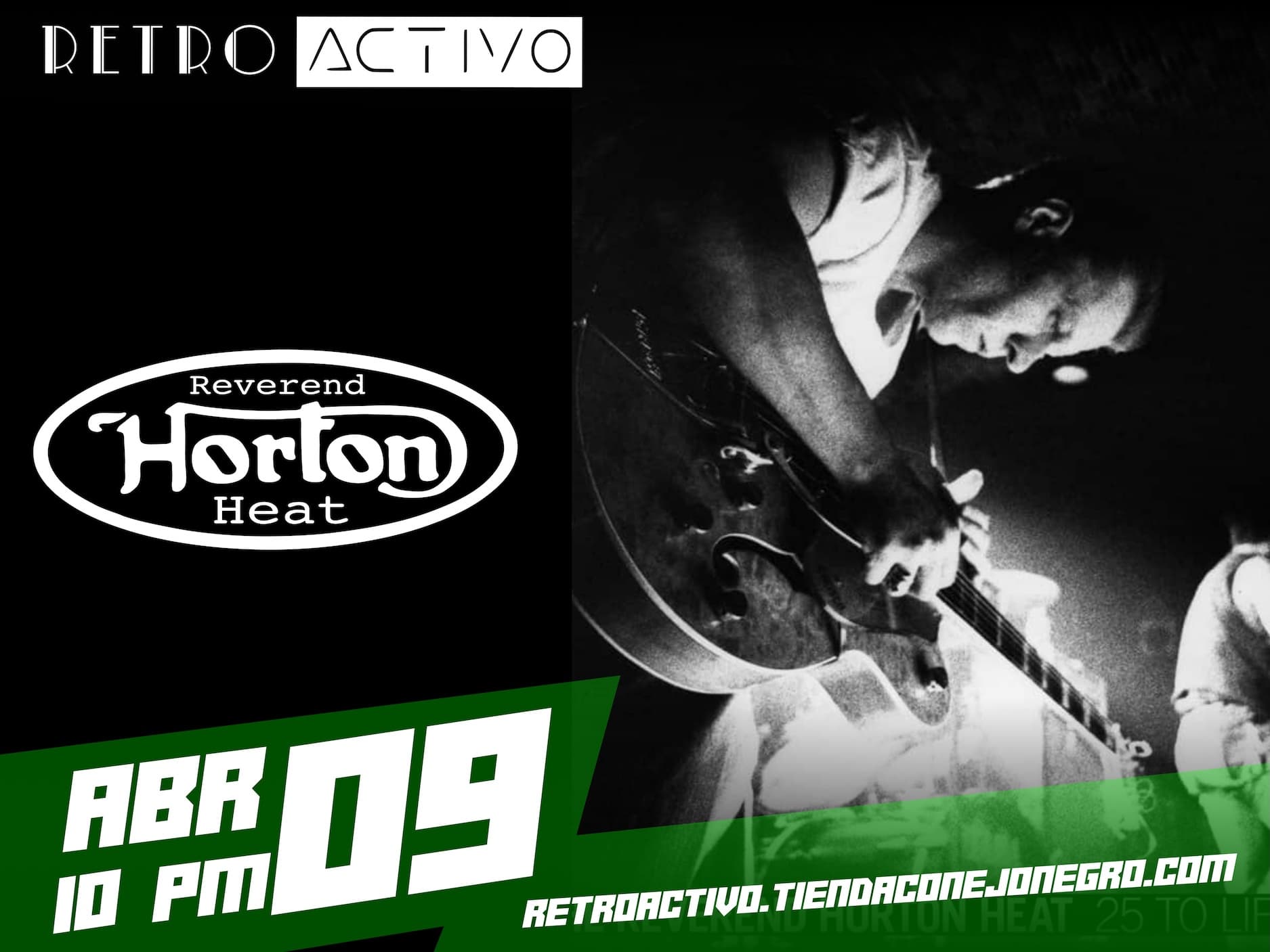 Cover Image for The Reverend Horton Heat – Spend a Night in the Box